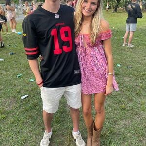 Free people Mariposa dress in pink